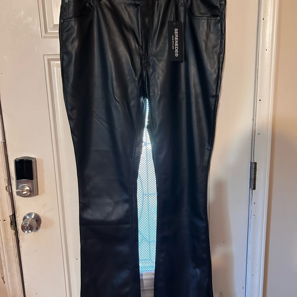 SHEIN Black Flare & Wide Leg Jeans